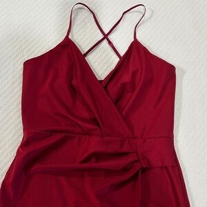 Dark Red Dress. Size Large